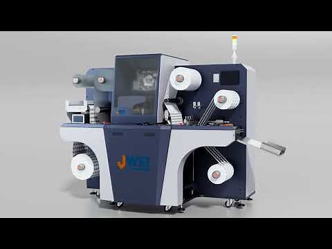 All-in-One Digital Label Cutter: JWEI RSF-330 Digital Label Finisher