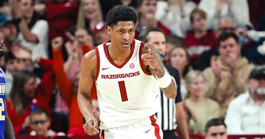 Meleek Thomas injury update: Arkansas guard leaves NCAA Tournament game vs. Hawaii after hurting knee