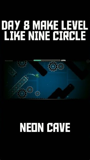hari kedelapan aku membuat level #gdcommunity #geometrydash #gdps #gd