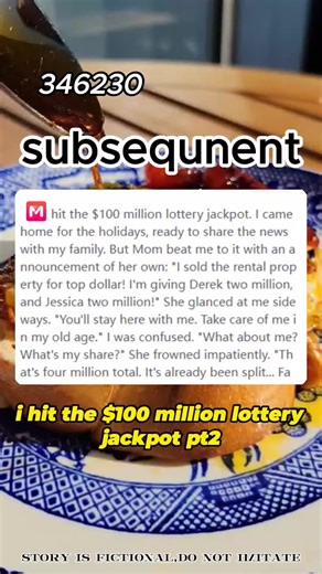 Winning the $100 Million Lottery Jackpot: The Full Story