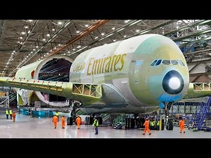 Inside Airbus Factory: How Europe’s Largest Aircraft Is Built Step by Step Manufacturing Documentary