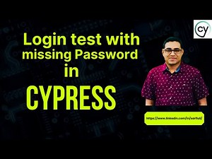 Cypress API Testing_Part 6: Login Test with missing password in Cypress?
