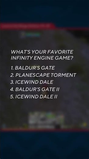 Unrelated Poll LOTRO Edition... favorite Infinity Engine game