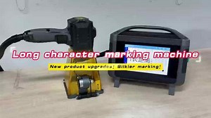 Micro Hand-held Fiber  Laser Marking Machine Rechargeable 20W/30W/50W  for Aerospace Metal Processing, Automotive Manufacturing