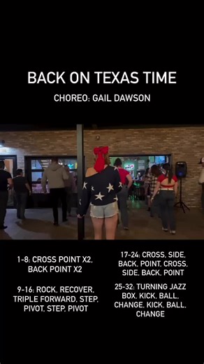 Back on Texas Time #linedance #linedancetutorial #linedancing #linedancelesson #linedancer #linedances #backontexastime #texastime