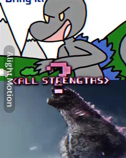 Godzilla OCs #vs Official Godzillas 5 (Made By @Not_Rtspooder) #eliminationwheel #alightmotion