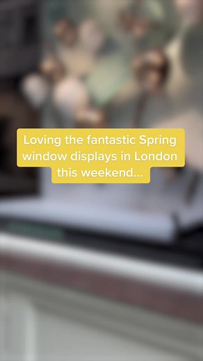 From chic boutiques to trendy storefronts, we’ve rounded up the best of London’s spring windows for your viewing pleasure! 🥚 🐣 #windowshopper #windowdresses #london #BeautifulPlaces #creativetalent #funtoshop