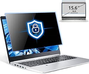 FILMEXT Laptop Privacy Screen 15.6 inch Privacy Screen Filter for Laptop 15.6" Asus/15.6" Acer/15.6HP/Dell/Toshiba 16:9, Anti-Spy,Anti-Glare Anti Blue Light-with Matte/Glossy surface