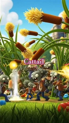 Cattail #game #pvz #pvzgameplay