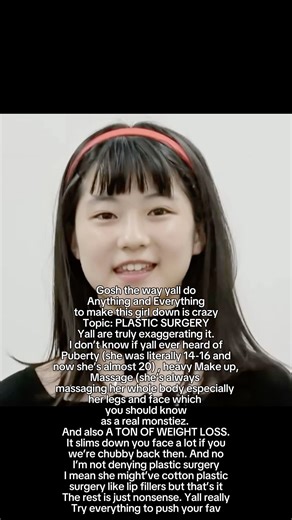 PLASTIC SURGERY OF ASA??!! Tf also it’s gotten* not cotton* #babymonster #asa #viral #shorts #fy #fy