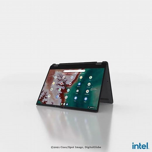 Lenovo IdeaPad Flex 5i Chromebook 360 animation video