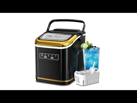 Review: Portable Countertop Ice Maker | 9 Cubes in 6 Mins & Self-Cleaning Machine