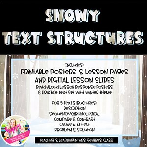 Nonfiction Text Structures Lesson | Printable and Digital