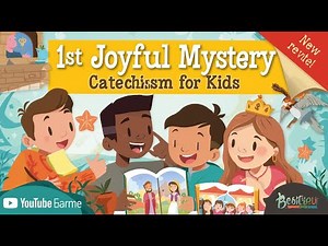 The Annunciation | 1st Joyful Mystery of the Rosary Explained for Kids | Catechism for Kids