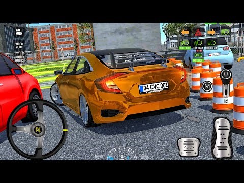 New Parking Simulator 2026 - Honda Civic 99% Failure Rate Parking - Car Game Android Gameplay