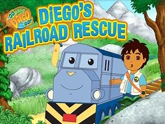 Παιχνίδι Go Diego Go! Diego's Railroad Rescue  σε απευθείας σύνδεση. Παίξτε για δωρεάν