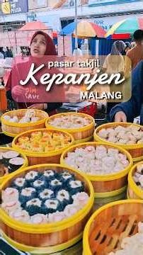 Pasar Takjil Kepanjen Malang #pasartakjil #pasartakjilmalang #kulinerkepanjen #kepanjenhits #malang