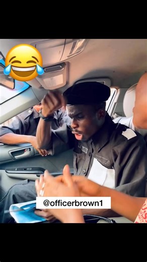 39K views · 1.5K reactions | The expired papers, officer Brown and the Kiss Officer Brown | Imonikpe Brown | Facebook