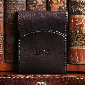 Front Pocket Wallet with Fold-Over Flap - American Buffalo | Col. Littleton