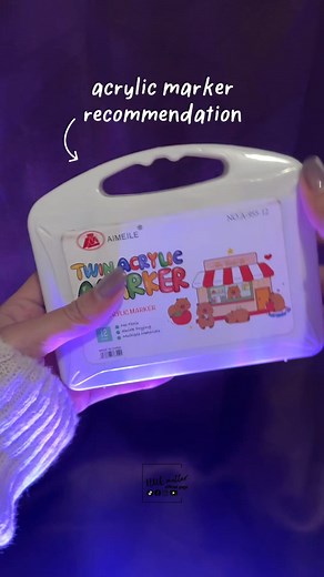 7.9K views · 170 reactions | Affordable Acrylic marker, my favorite 殺 80-Colored Acrylic Marker Pen Set - Highlighter & Coloring Art Supplies for Drawing and Craft- #acrylicmarkers | HUE.matter | Facebook