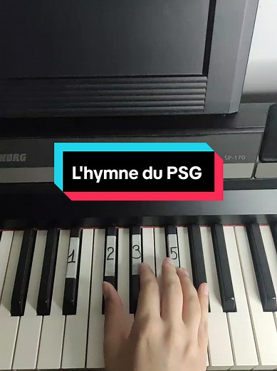 L'hymne du PSG : Un Tutoriel Piano Captivant