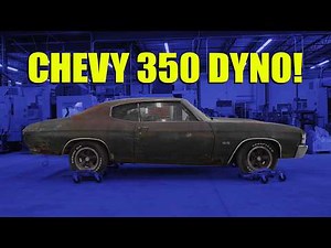 Chevy 350 on the Dyno | 1971 SS Chevelle