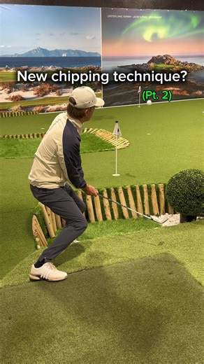 The spin on these shots😳 #golf #golftok #golftrickshot #golftiktok #golflife