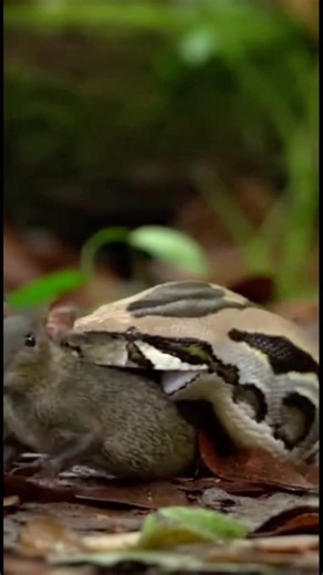 Wild Python Attack: Instant Coil Lock in Action #shorts #animals