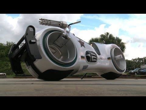 1.6K views · 24 reactions | The real Tron bike Parker Brothers Concepts in Melbourne, Fla., have developed a futuristic, street-legal motorcycle that reaches speeds of 100 mph and can travel up to 80 miles on its 100% electric engine. via: CNN Money | CompetitionList | Facebook