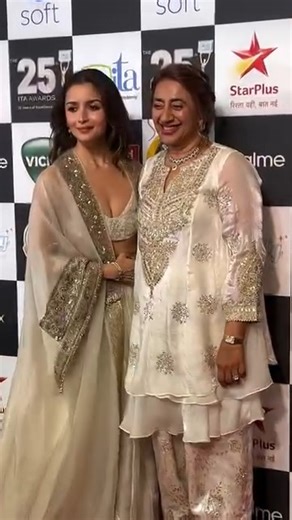 Alia Bhatt with Anu Ranjan was sanpped at the Red Carpet Of The 25th Indian Television Academy (ITA)Awards 2025. Tune in to the 25th Indian Television Academy Awards — India’s No. 1 Awards — for a spectacular and unforgettable night of entertainment! 🌟 📅 Wednesday, 17th December 2025 ⏰ From 7 PM onwards 📺 Only on Star Plus & JioHotstar StarPlus JioHotstar #Aliabhatt #Starplus #jiohotstar #ITAAwards #BiggestAwardsNight #ITA2025 #ITA25Years #legacyofexcellence | Indian Television Academy