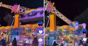 Heroic Fairgoers Stop A Carnival Ride From Toppling In An Alarming Video