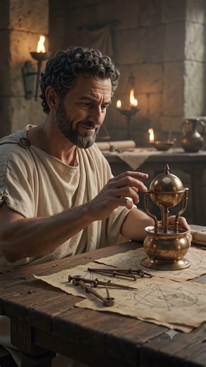 The First Steam Engine Was Invented 2,000 Years Ago! 😲 | Aeolipile Explained