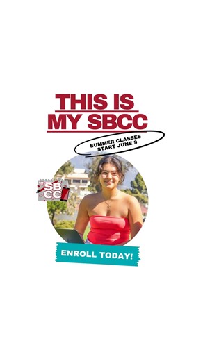 Have you signed up for your Summer 2025 classes yet? These classes will fit your summer plans with day, evening, online and late start classes to choose from. At only $46 a unit, tell your friends at UCSB to take one with you! Enroll today (link in bio)! ☀️ | Santa Barbara City College