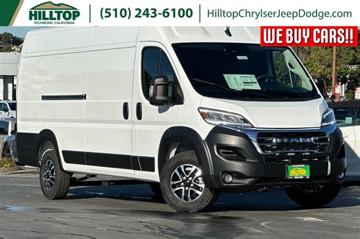 New 2026 Ram ProMaster 3500 PROMASTER 3500 SLT CARGO VAN HIGH ROOF 159' WB EXT For Sale or Lease in Richmond CA | D10466 | Serving Berkeley, Oakland & San Franciso