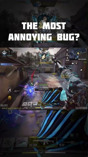 The Most Annoying Bug? 🥲 | MP RANK | CODM #shorts