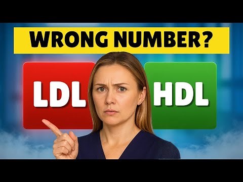 SENIORS, Which CHOLESTEROL Number Actually Causes Strokes? (LDL vs. HDL)