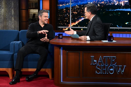 Matt Damon shares an incredible story about the jungle cat he adopted from Costa Rica. #Colbert | The Late Show with Stephen Colbert