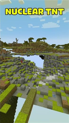 Minecraft but TNT gets INSANE… 💀 #shorts