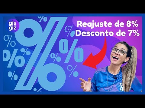 QUESTÕES DE PORCENTAGEM | REAJUSTE E DESCONTO | \\Prof. Gis/