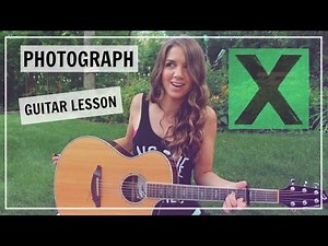 Ed Sheeran - Photograph Guitar Tutorial Lesson // How to Play - Easy