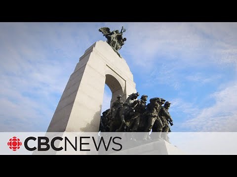 National War Memorial in Ottawa explained