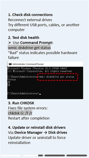 Fix “A Disk Error Occurred During a Read Operation” | Windows Guide #error #fix