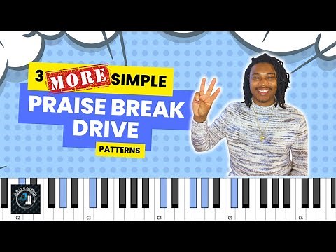 3 MORE Simple Praise Break Patterns || Gospel Piano Tutorial