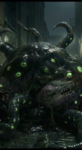 Mysterious slimy monsters VS Bossdat (God of Clown) #shorts