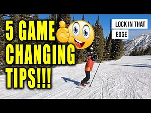 5 Beginner Snowboarding Tips That will Change EVERYTHING!