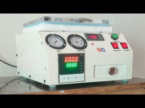 auto punching OCA machine live demo