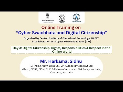 Day 3: Digital Citizenship: Rights, Responsibilities & Respect in the Online World |