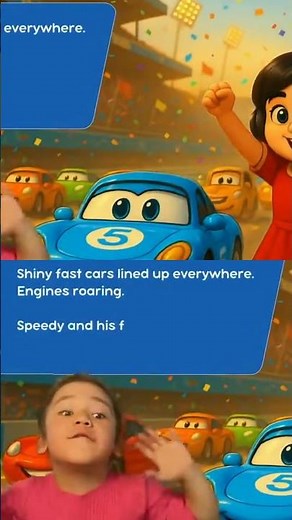 6-Year-Old Ruby Reads Speedy the Most EXCITING Race Ever #kidsstories #storytelling #storytime