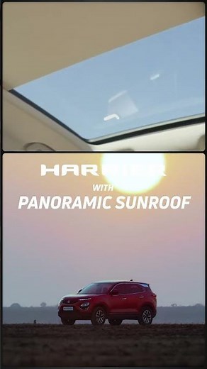 Tata Harrier with Panoramic Sunroof