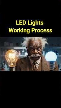 Led Light Working Process | #gk #exam #facts